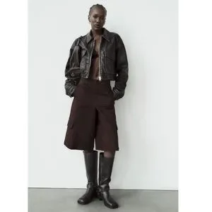 Zara | Jackets & Coats | Nwt Zara Washed Faux Leather